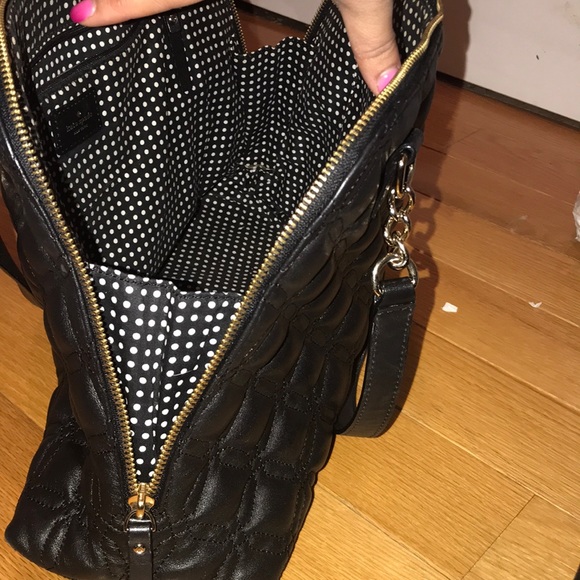 Kate spade Black quilted shoulder bag - Picture 5 of 5